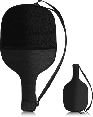 Pickleball Paddle Cover, Pickleball Paddle Covers Only Neoprene Sleeve, Pickleball Racket Sleeve - Compatible with Most USAPA Standard and Extended Pickleball Racquets