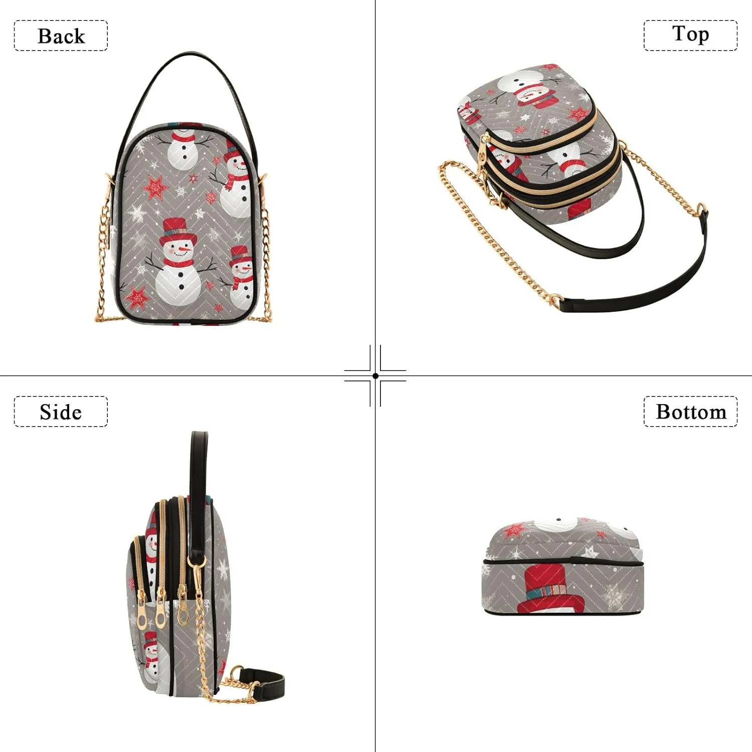 Pizza on Blue Women Crossbody Handbags, Handbag Crossbody with Removable Strap, Small Shoulder Bag for Women
