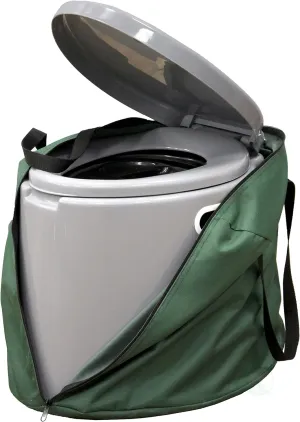 PLAYBERG Portable Travel Toilet for Camping and Hiking (Toilet with Case)