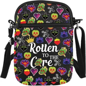 PLITI Villain Movie Inspired Gift Villain Club Gift Rotten To The Core Villain Crossbody Bag For Fans