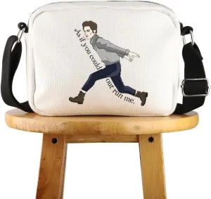 POFULL Movie inspired Gift As If You Could Out Run Me Cosmetic Bag Movie Fans Gift
