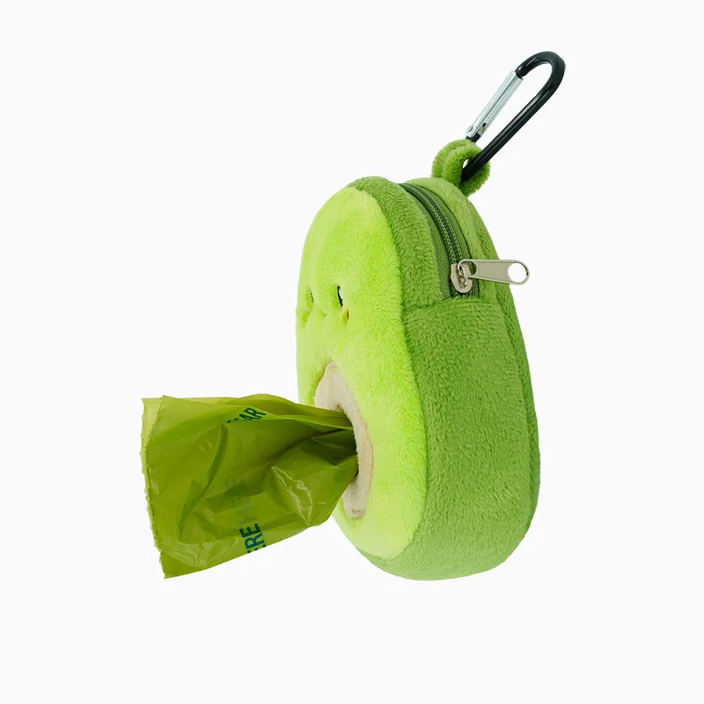 poop bag holder - avocado