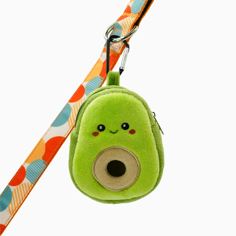 poop bag holder - avocado