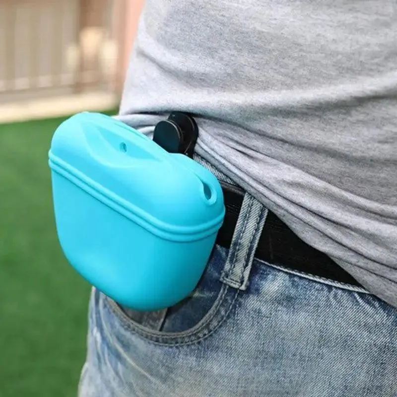 Portable Dog Training Treat Pouch Substantial Clip Cool Outdoor Feed Storage Pouch Waist Bags For Pets