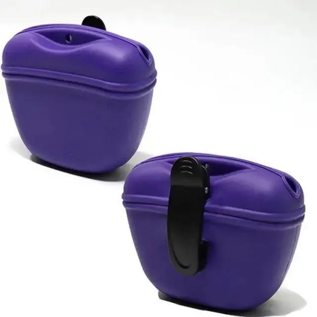 Portable Dog Training Treat Pouch Substantial Clip Cool Outdoor Feed Storage Pouch Waist Bags For Pets
