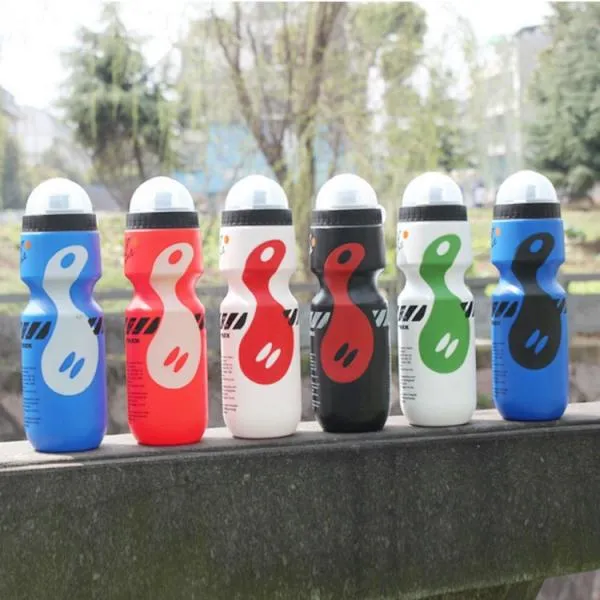 Portable Outdoor Bicycle 750mL Sports Drink Jug Water Bottle Yellow & Green