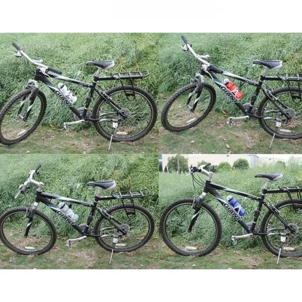 Portable Outdoor Bicycle 750mL Sports Drink Jug Water Bottle Yellow & Green
