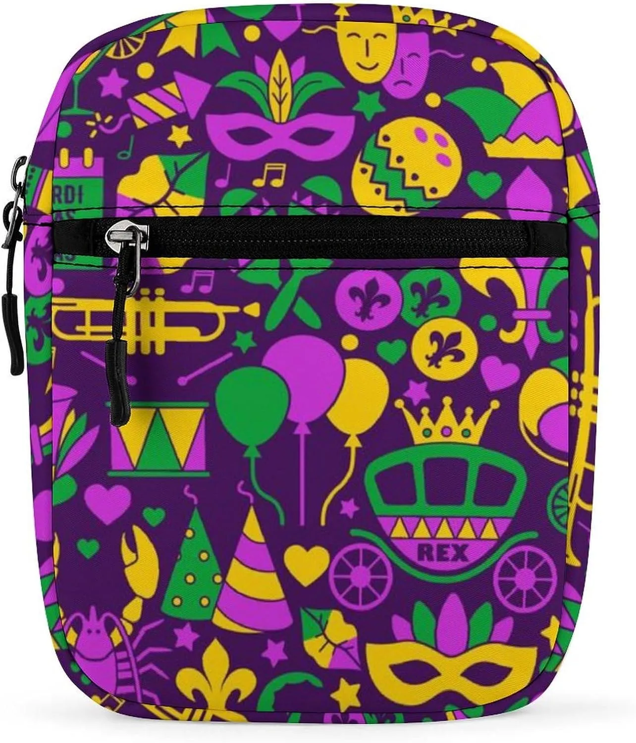 Portable Small Crossbody Bag for Women Men, Casual Mini Cell-phone Pouch Travel Shoulder Bag
