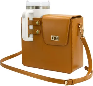Portable Water Bottle Purse for Stanley Cup,Outdoor Crossbody Bag Compatible with Stanley Cup Bag, Sport Water Bottle Handbag