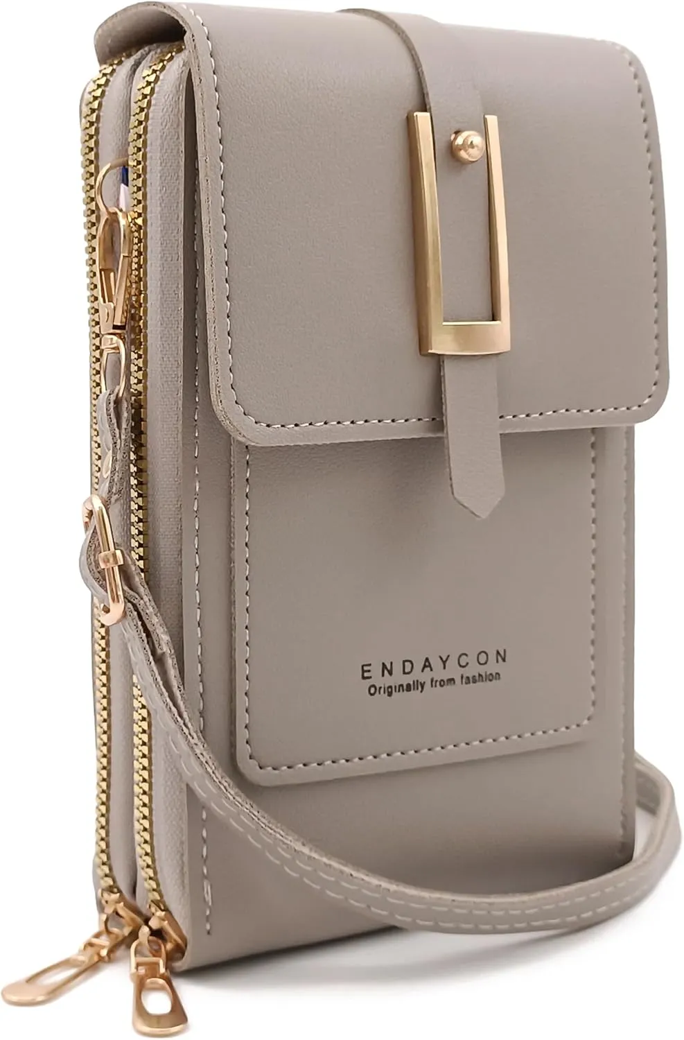 PORT&LOTUS Small Cell Cross Body Purses for Women Mini Shoulder Handbags Zipper Crossbody Bags