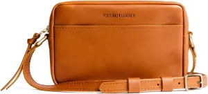 Portland Leather Goods Large Camera Bag Purse for Women – Handmade from the Finest Full-Grain Hides