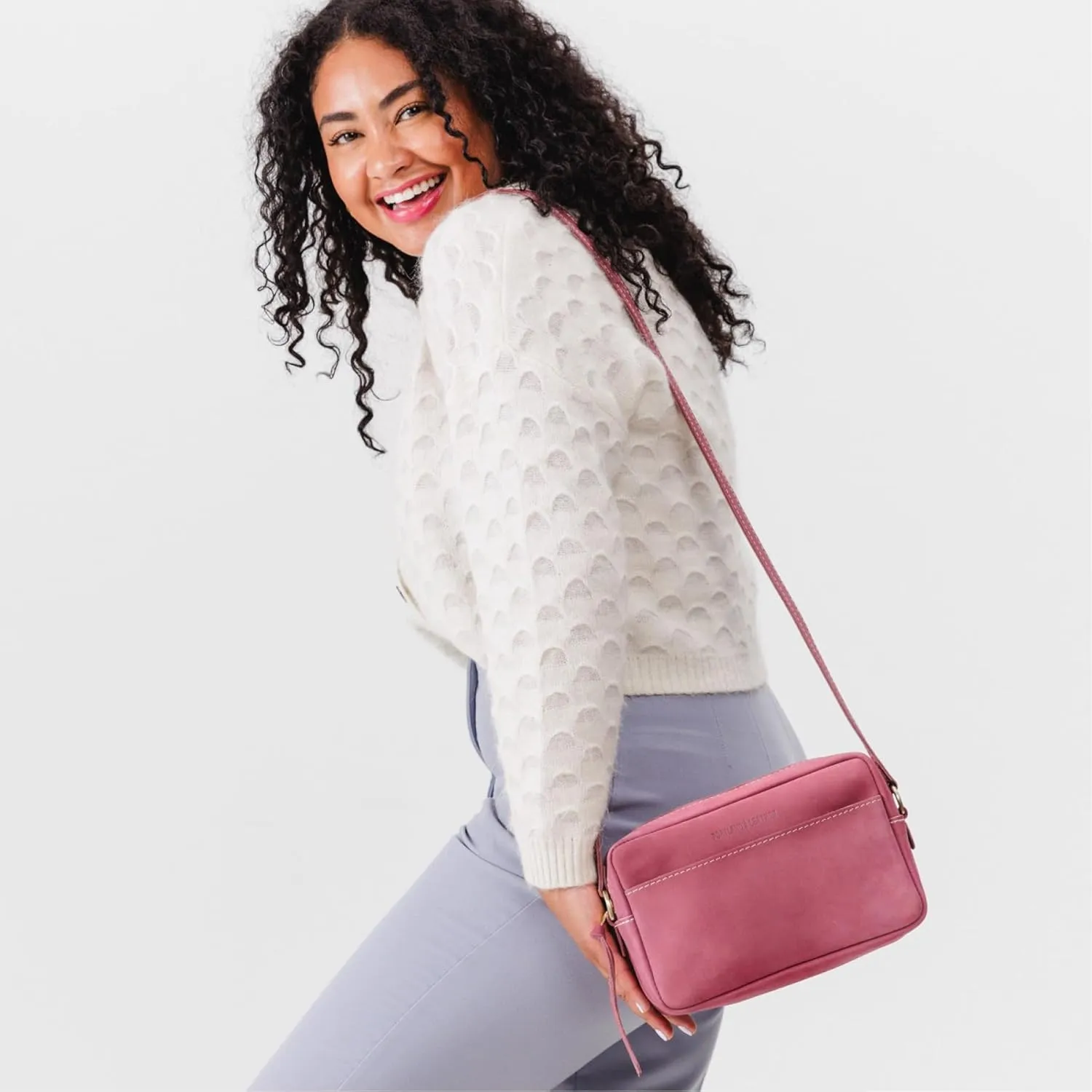 Portland Leather Goods Large Camera Bag Purse for Women – Handmade from the Finest Full-Grain Hides