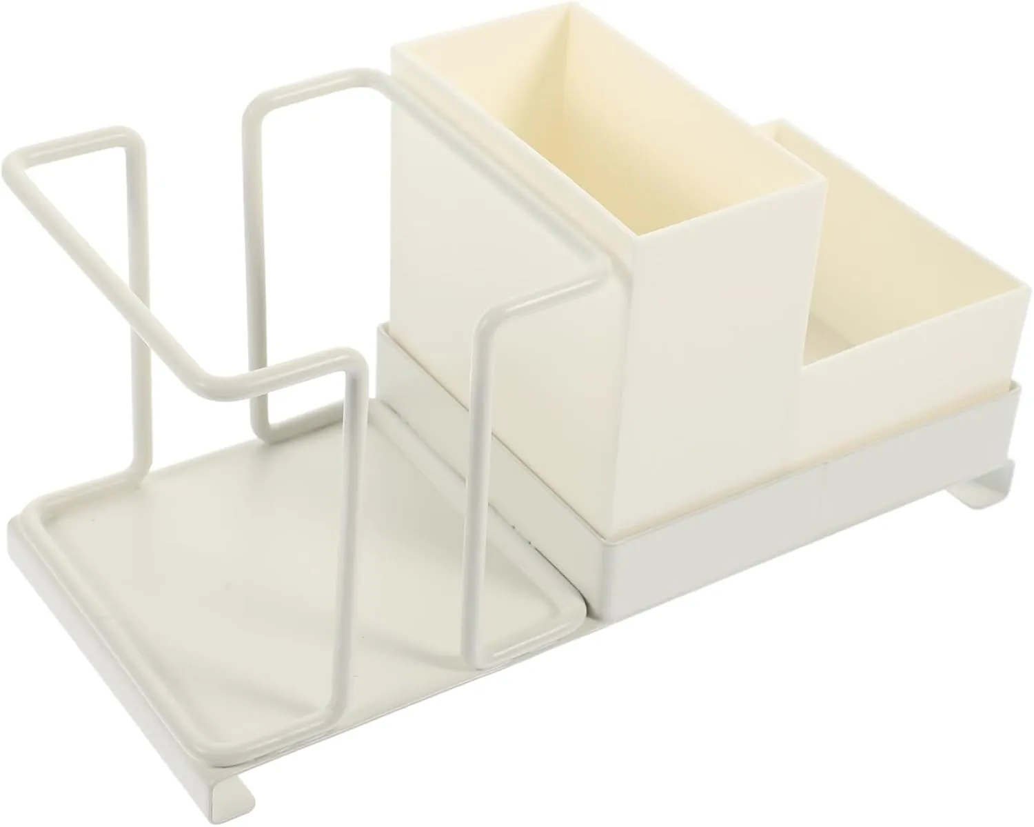PRETYZOOM Compartments Storage Box Rack Hotel Tea Bag Box Paper Cup Holder Cup Rack for Home Hotel