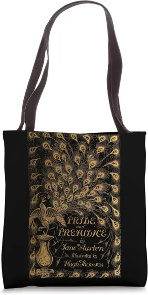 Pride and Prejudice Jane Austen Book Tote Bag