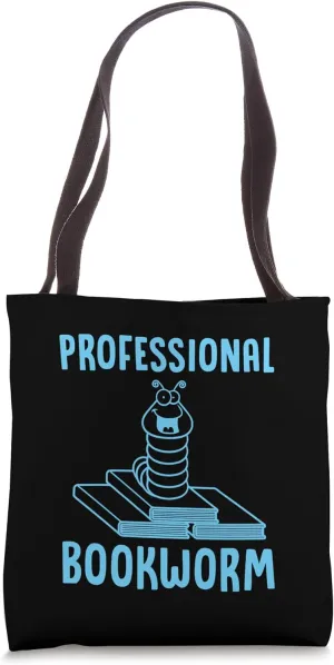 Professional Book Worm Book Reviewers And Literary Critics Tote Bag