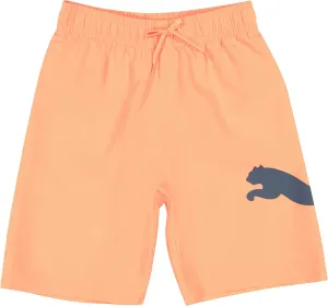 PUMA Boys' Fashion Swim Trunks, Water Repellant, Elastic Waistband with Drawcord