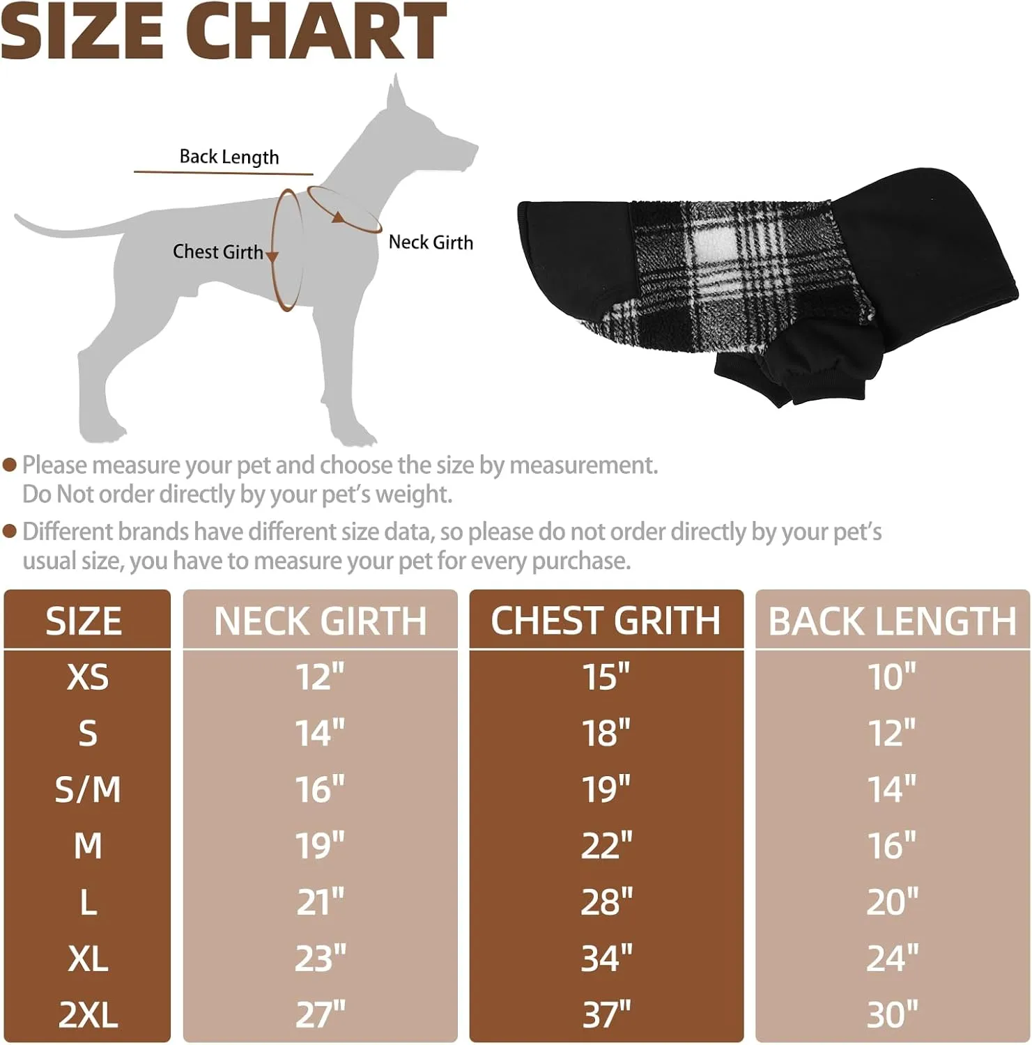 PUPTECK Dog Hoodie Puppy Sweatshirt Warm Dog Sweater Winter Clothes Cold Weather Coats for Small Medium Large Dogs, Black, M