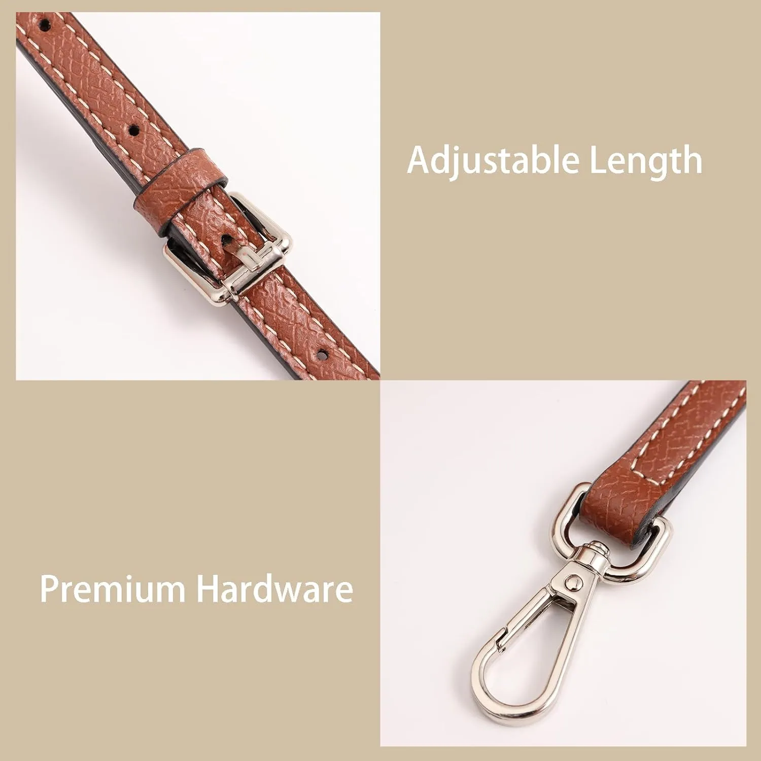 Purse Strap Kit for Longchamp Bag，Crossbody Strap Compatible for Longchamp Mini Pouch Conversion Kit