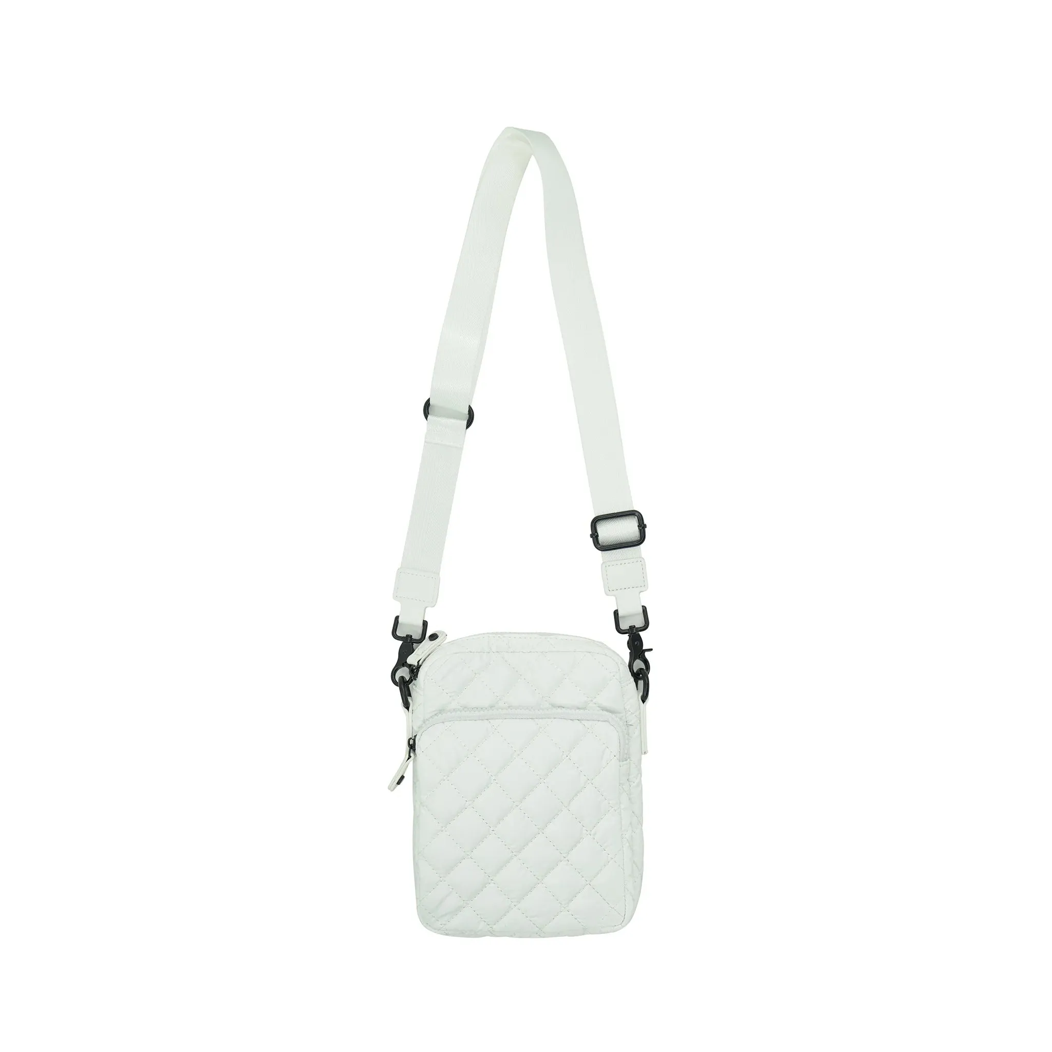 Quilted Cell Crossbody Purse