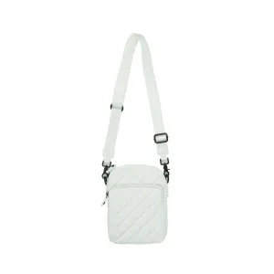 Quilted Cell Crossbody Purse