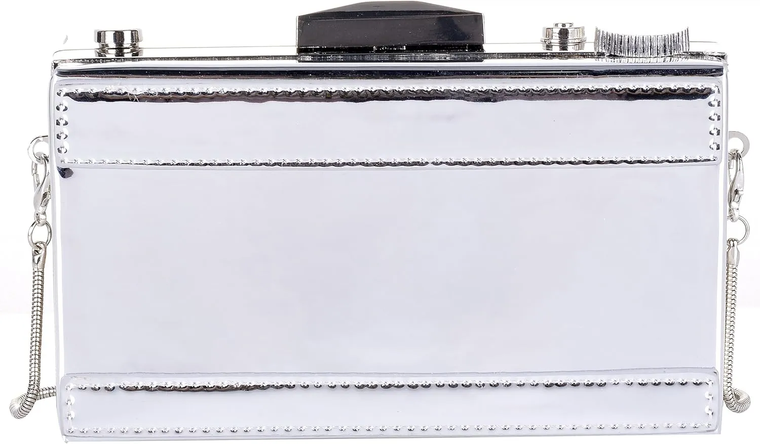 QZUnique Camera Shoulder Bag Snapshot PU Leather Crossbody Bag Vintage Novelty Cute Handbag Purse