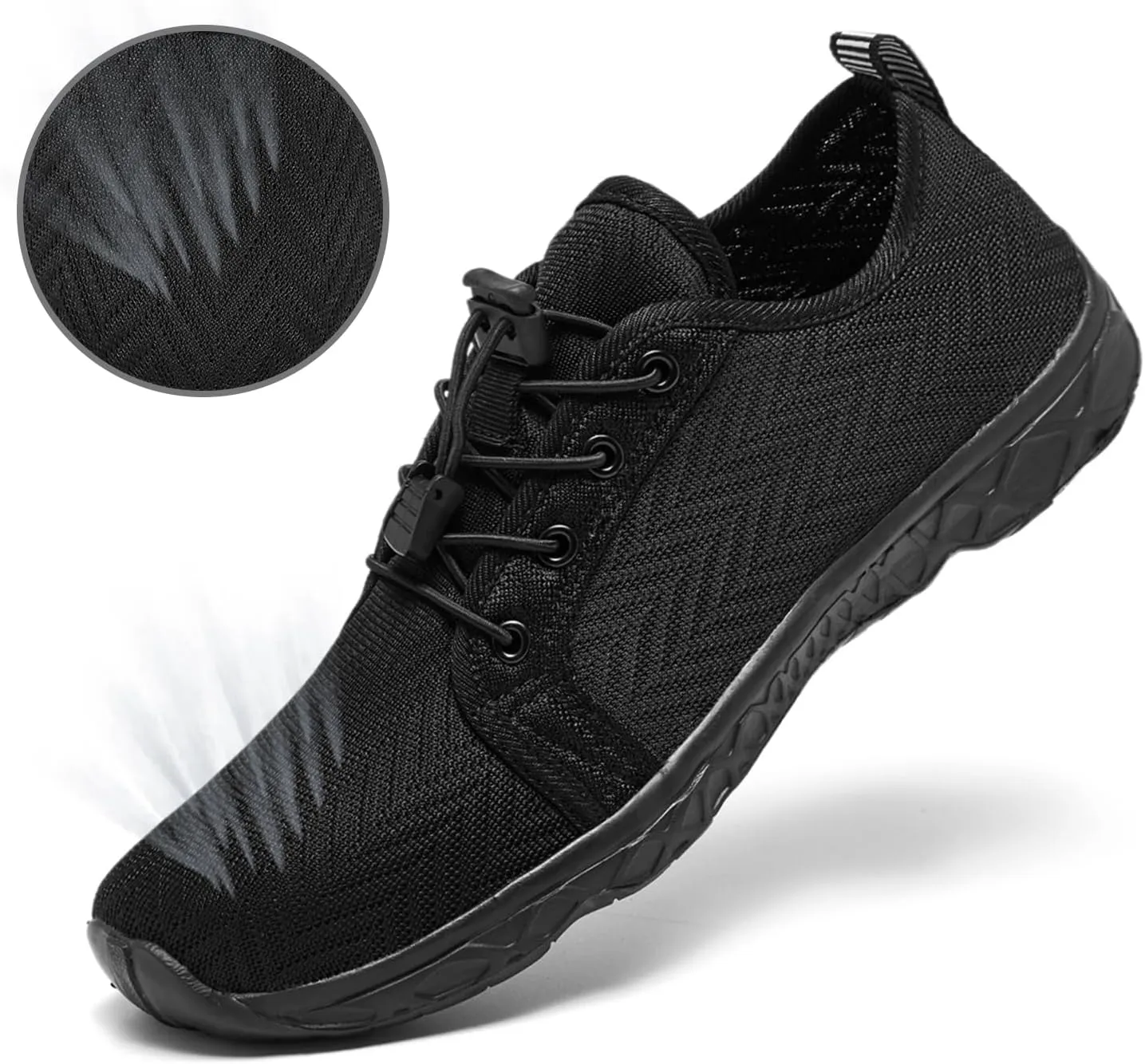 Racqua Women Men Breathable Mesh Water Shoes