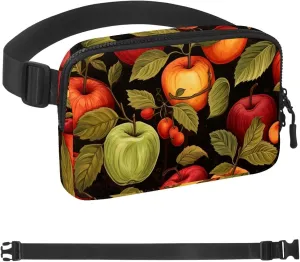 Red Fruits-911 Belt Bag for Men and Women Fanny Pack,Belt Bag with Adjustable Strap,Fashion Crossbody Everywhere Belt Bag for Travel Outdoors Running Hiking