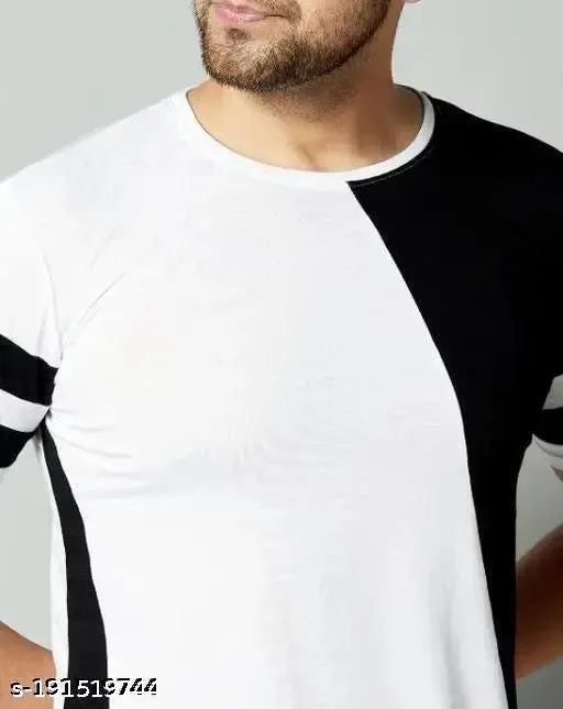 Reguler Fit Cotton Blend Tshirts For Casual Party Wear Tshirts.