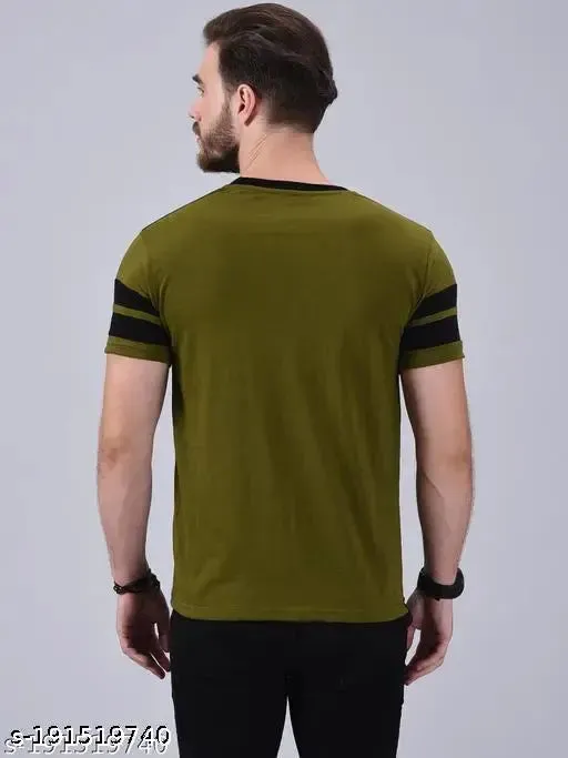 Reguler Fit Cotton Blend Tshirts For Casual Party Wear Tshirts.