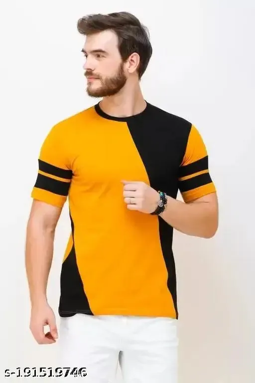 Reguler Fit Cotton Blend Tshirts For Casual Party Wear Tshirts.