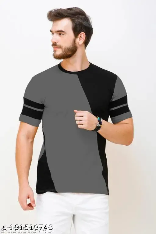 Reguler Fit Cotton Blend Tshirts For Casual Party Wear Tshirts.
