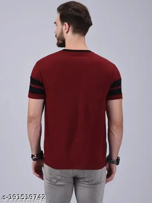 Reguler Fit Cotton Blend Tshirts For Casual Party Wear Tshirts.