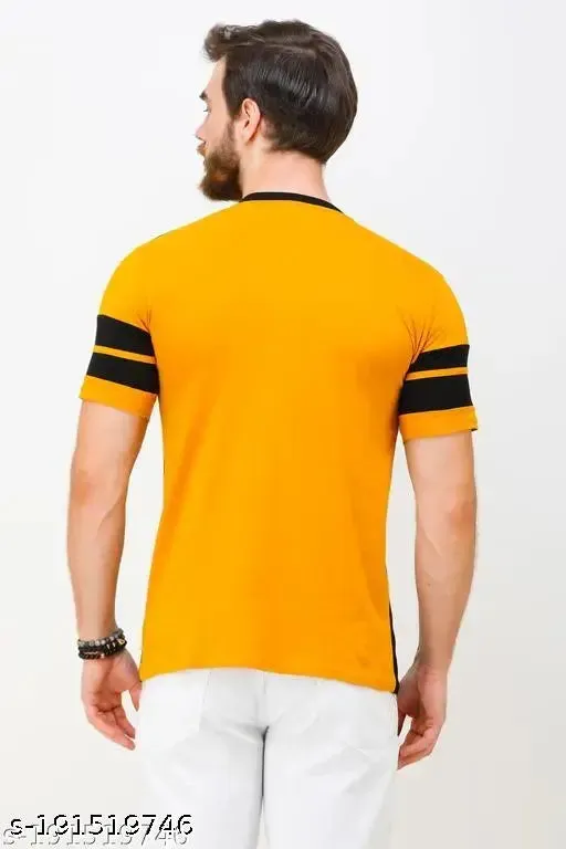 Reguler Fit Cotton Blend Tshirts For Casual Party Wear Tshirts.
