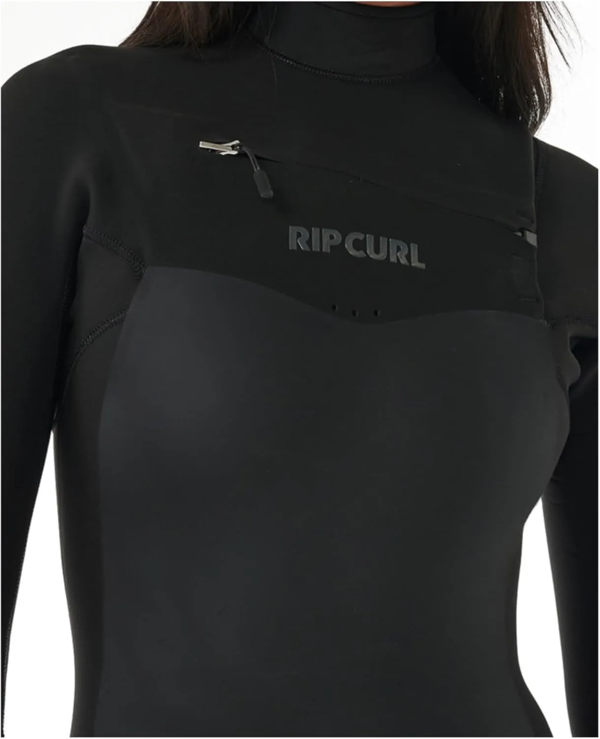 Rip Curl Womens Dawn Patrol 3/2mm Chest Zip Wetsuit 14VWFS - Black