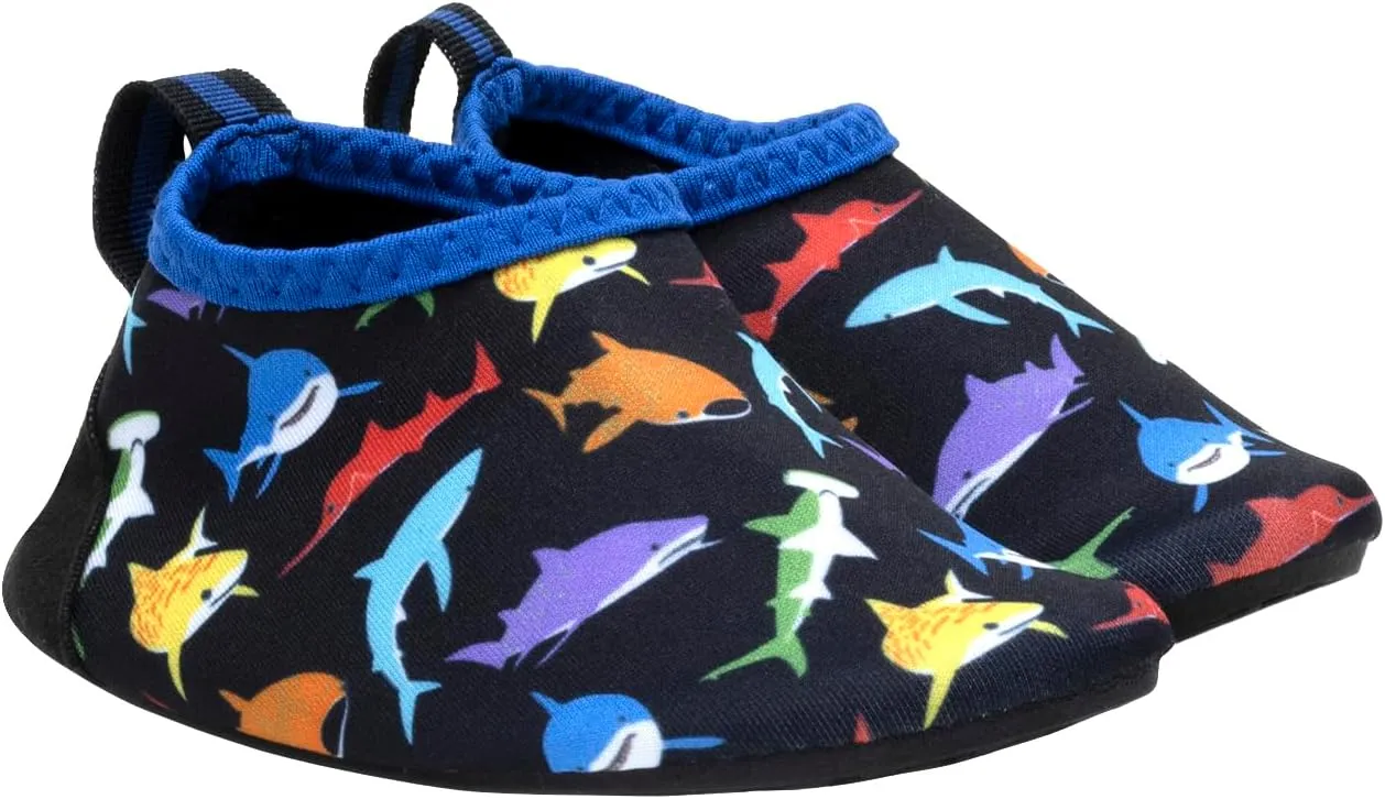 Robeez Kids Aqua Shoes Boys & Girls Slip Resistant Neoprene Water Shoes