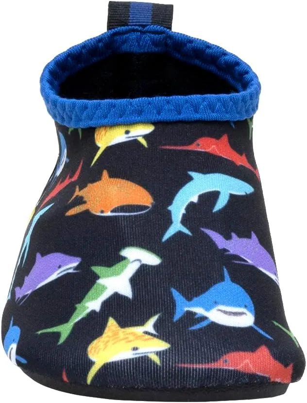 Robeez Kids Aqua Shoes Boys & Girls Slip Resistant Neoprene Water Shoes