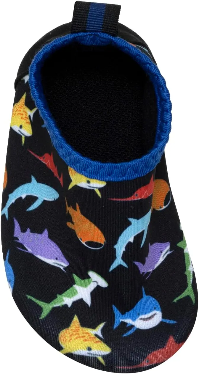 Robeez Kids Aqua Shoes Boys & Girls Slip Resistant Neoprene Water Shoes