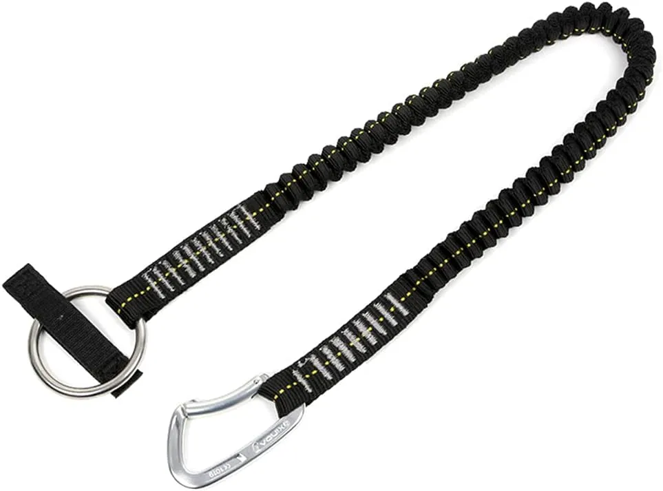 Rock Climbing Speed Drop Anti Falling Elastic Rope for Working at Height Applicable to Water Fighting
