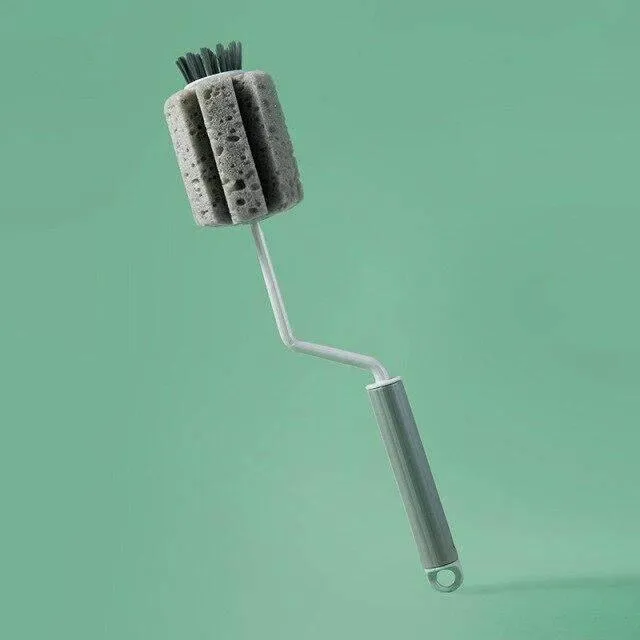 Rotating Long-Handle Bottle Glass Cleaner