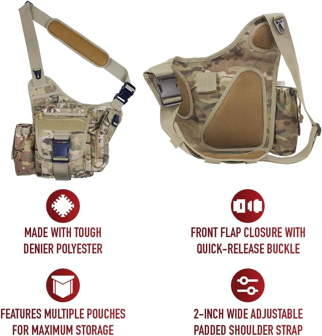 Rothco Advanced Tactical Bag Crossbody Shoulder Bag