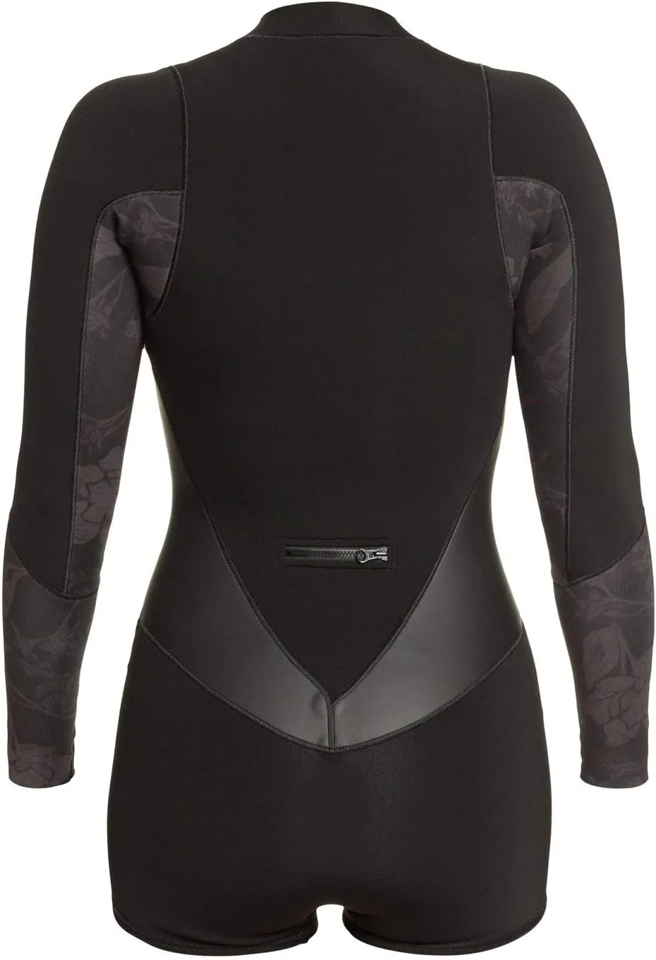 Roxy Womens 1.5 Satin Front Zip Long Sleeve Springsuit