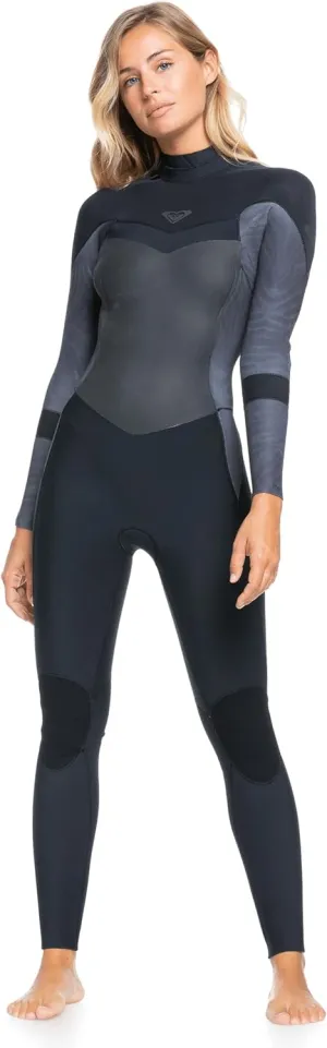 Roxy Womens 3/2 Syncro Back Zip GBS Wetsuit