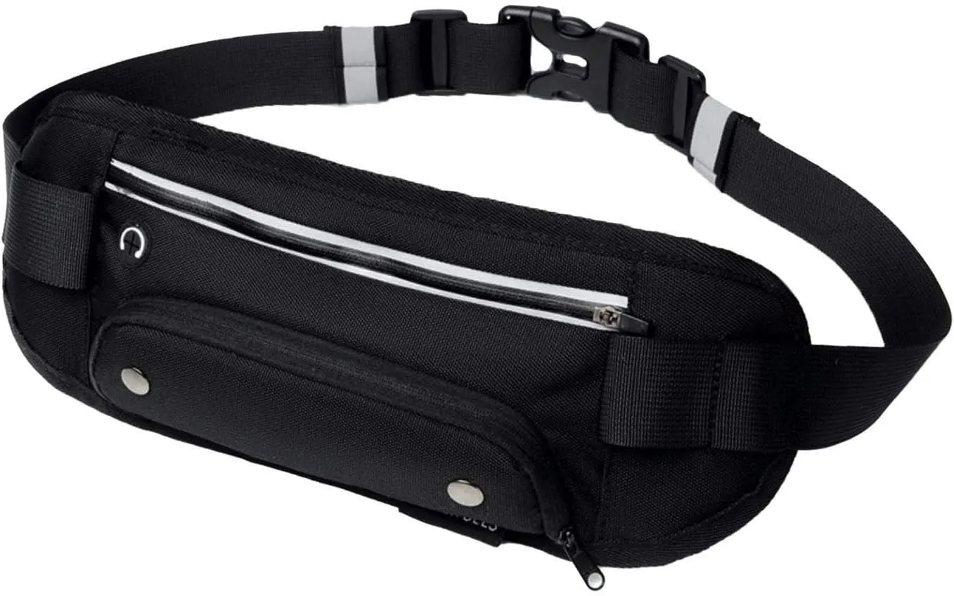 Running Belt Fanny Pack for Women Men Waist Pack Runners Belt for Hiking Fitness Travel – Adjustable Running Pouch Phone Holder Accessories for Your Phone