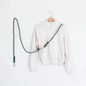 Sage Green Hands Free Adjustable Leash