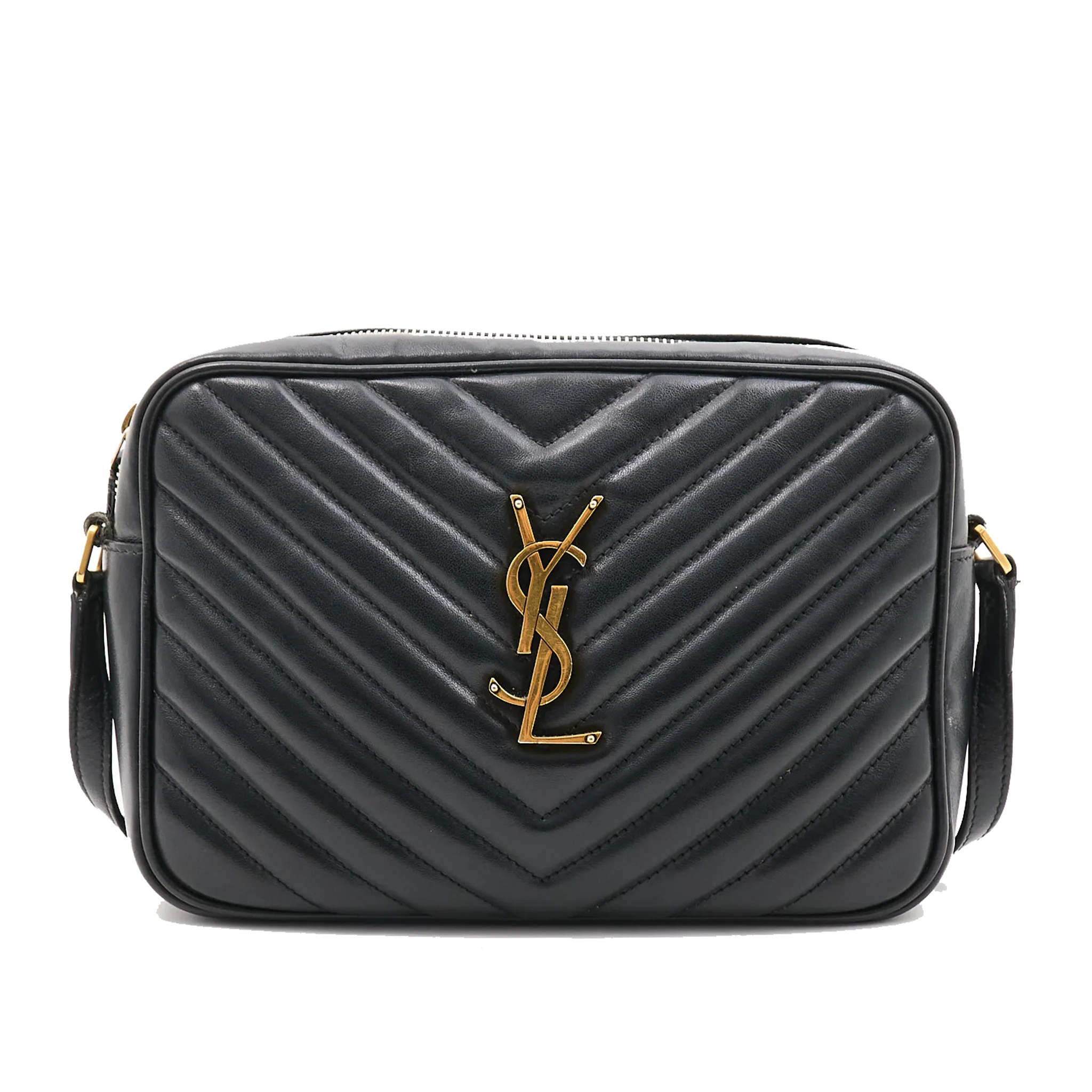 Saint Laurent Lou Camera Black Bag