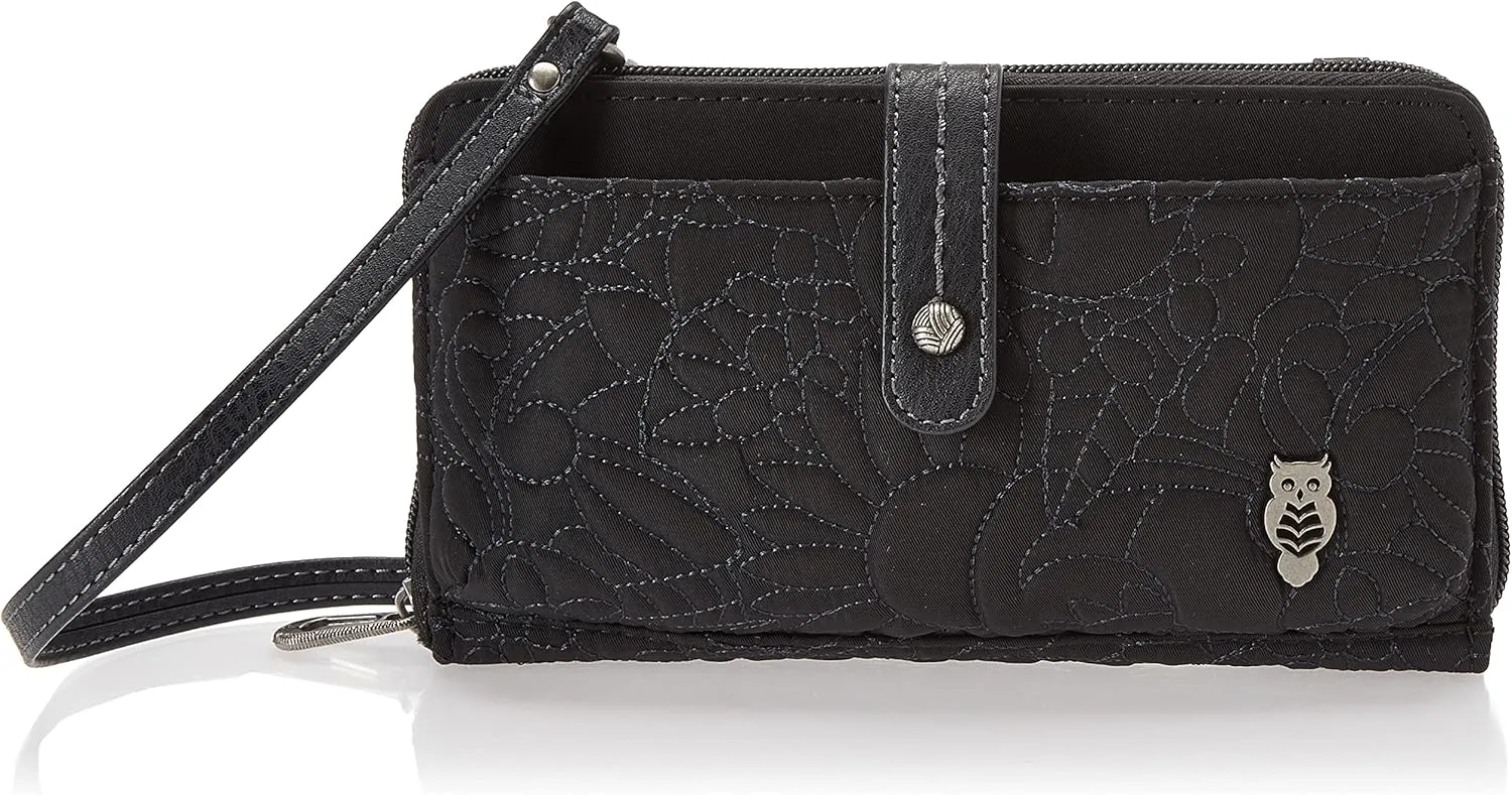 Sakroots Artist Circle Smartphone Crossbody in Eco Twill, Detachable Wristlet Strap
