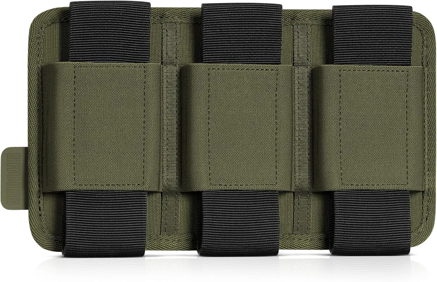 Savior Equipment Tactical Rifle Mag Pouch 5.56mm 7.62mm Carbine Softshell Mags Holder Storage Universal Magazine Carrier, Elastic Band to Hold Tight, Hook-Backed Panel