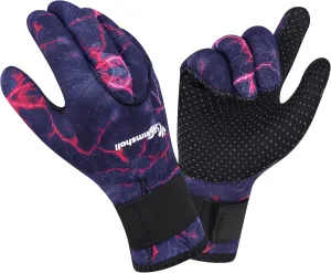 Scuba Diving Gloves, 3MM Neoprene Thermal Non-Slip Gloves for Diving, Surfing, Kayaking, Snorkeling, Sailing, Boating Neoprene Gloves for Men and Women