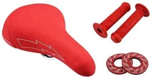 SE Flyer Seat Bundle: Seat, Wing Grips, Wing Donuts (Red)