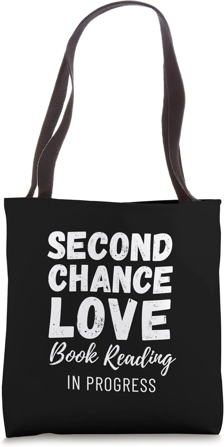 Second Chance Love Book Reading In Progress Tote Bag